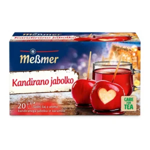 Meßmer sadni čaj Kandirano jabolko z aromo karamele – 20 čajnih vrečk