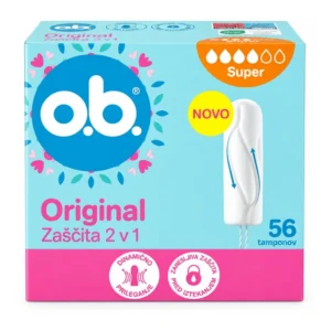o.b. Original Super tamponi, 56 kosov