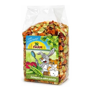 JR Farm Wellness zelenjavni kosmiči za glodavce