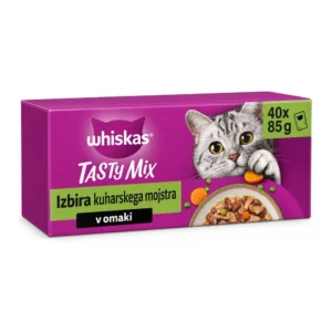 Whiskas Tasty Mix Chef's Choice mokra hrana za odrasle mačke