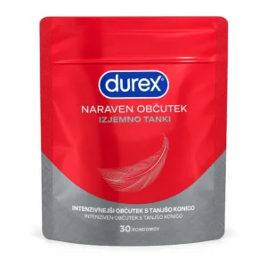 Durex Real Feel Ultra kondomi, pakiranje 30 kosov