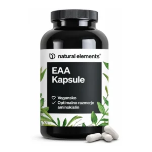 natural elements EAA kapsule z 8 esencialnimi aminokislinami