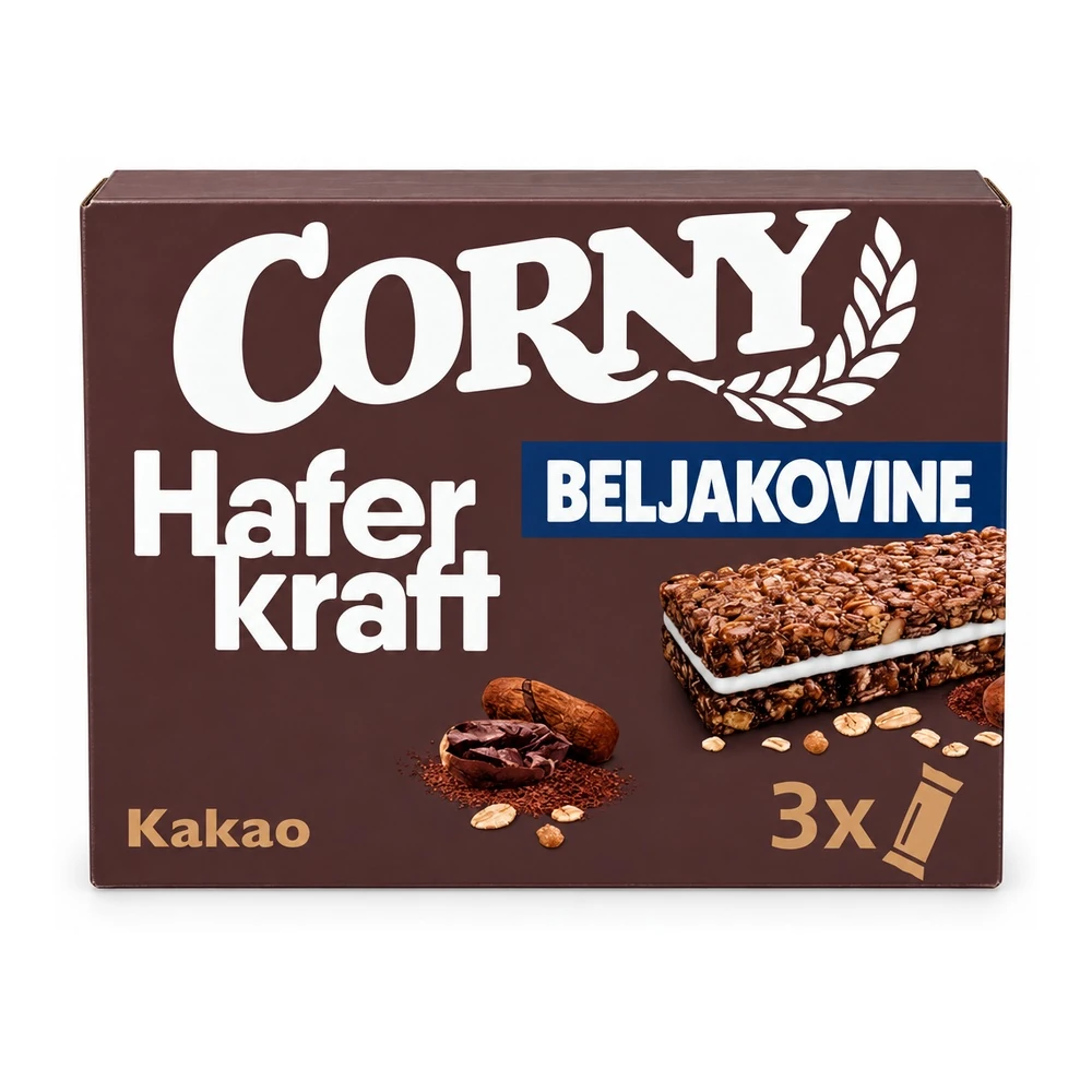 Corny Haferkraft proteinske ovsene ploščice s kakavom