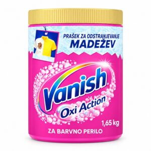 Vanish Oxi Action prašek za madeže na barvnem perilu – 1,65 kg