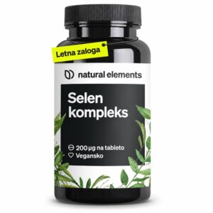natural elements selen kompleks 200 µg – 365 tablet