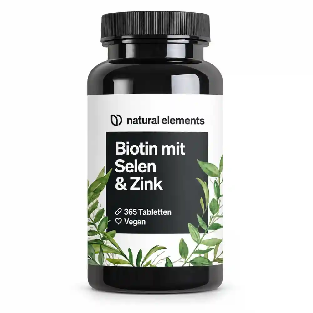 natural elements biotin, selen in cink – 365 tablet