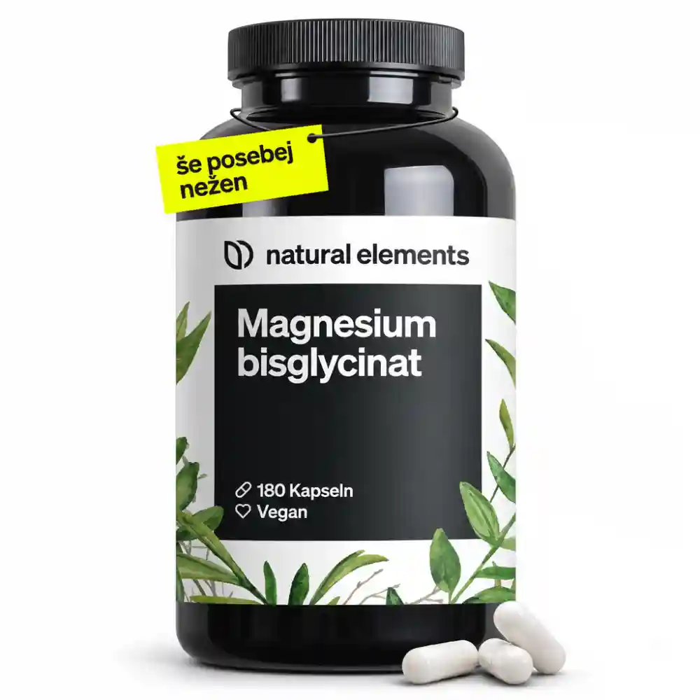 natural elements magnezij bisglicinat – 180 kapsul