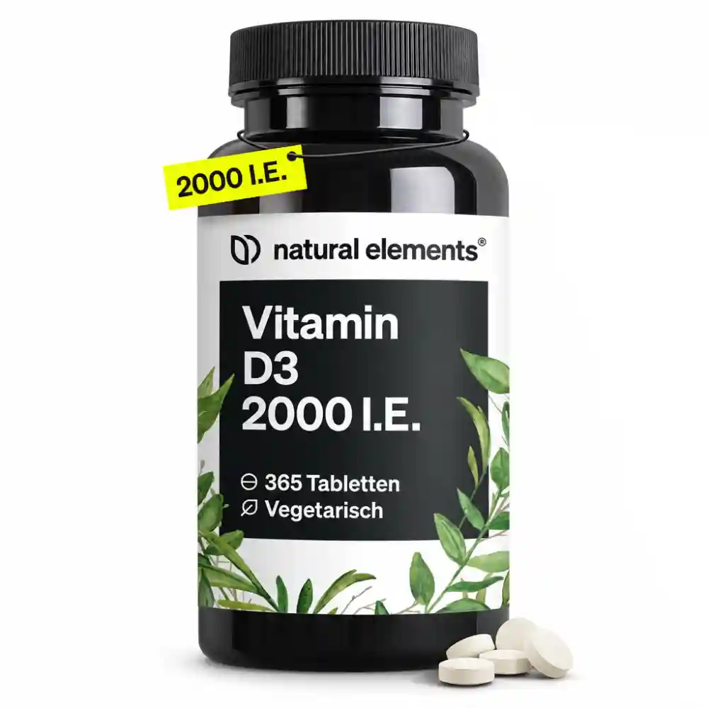 natural elements vitamin D3 2000 i. e. – 365 tablet