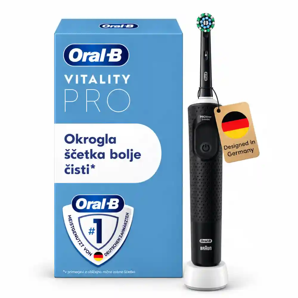Oral-B Vitality Pro Električna Zobna Ščetka – 3 Načini Čiščenja