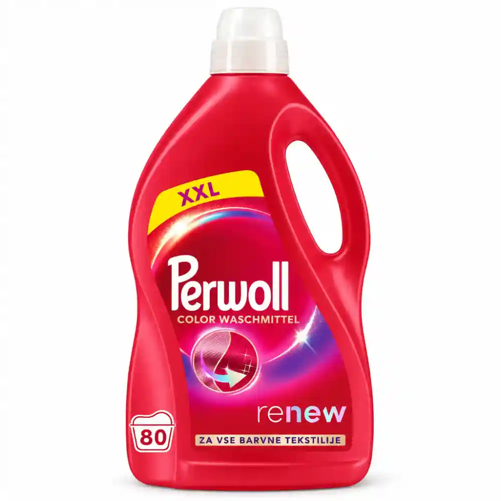 Perwoll Color detergent za barvno perilo – 80 pranj, 4 L
