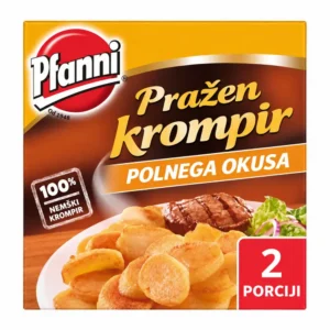 Pfanni pražene krompirjeve rezine, 2 porciji