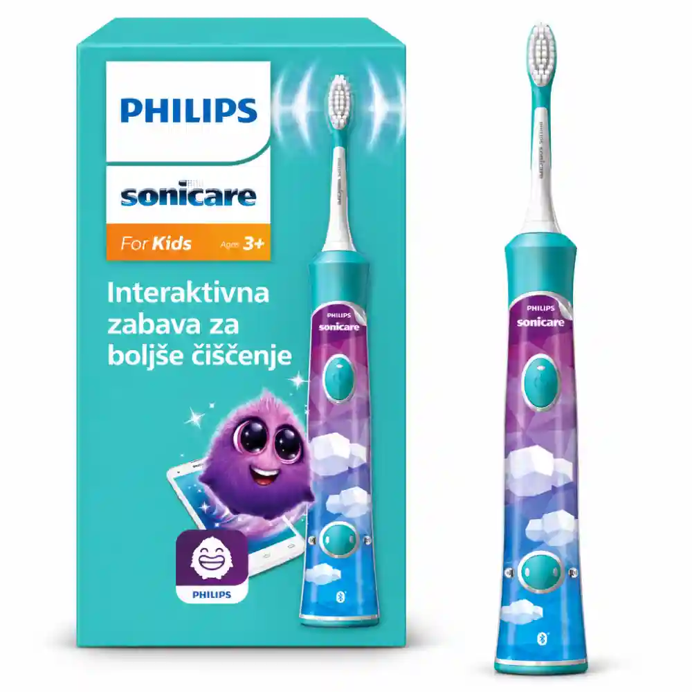 Philips Sonicare For Kids Električna Zobna Ščetka – Nežno Čiščenje