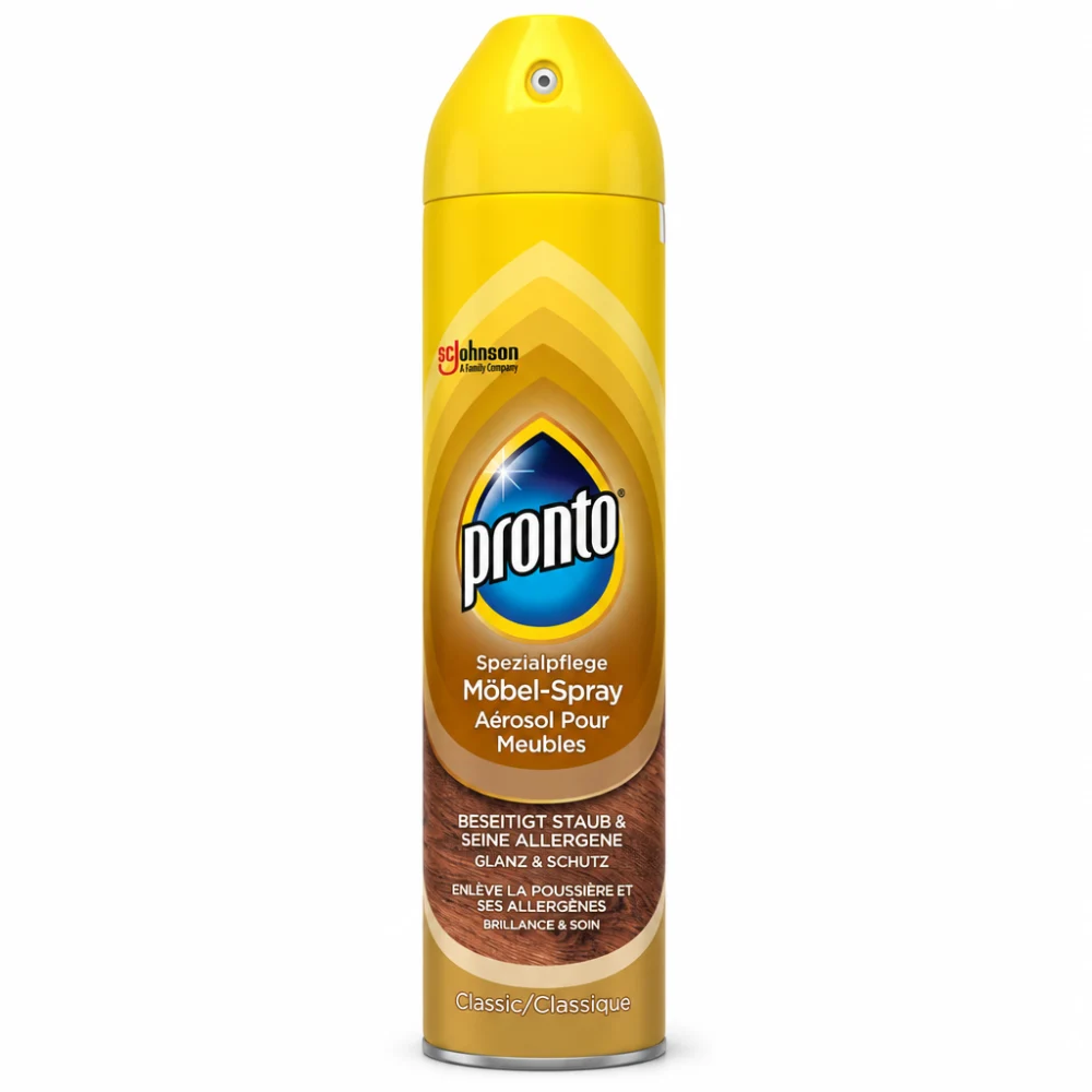 Pronto Classic sprej za nego in sijaj lesenih površin – 250 ml