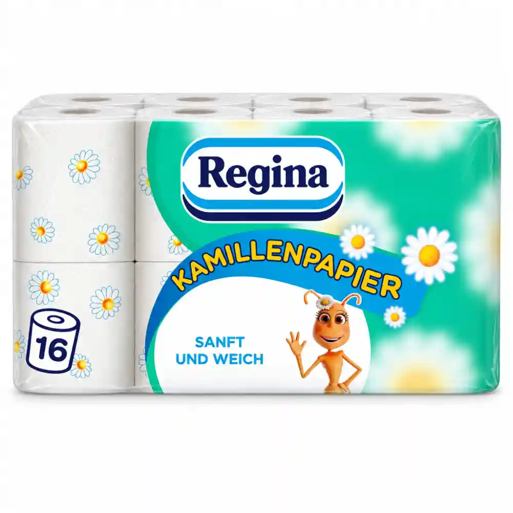Regina Kamillenpapier toaletni papir – 16 rol