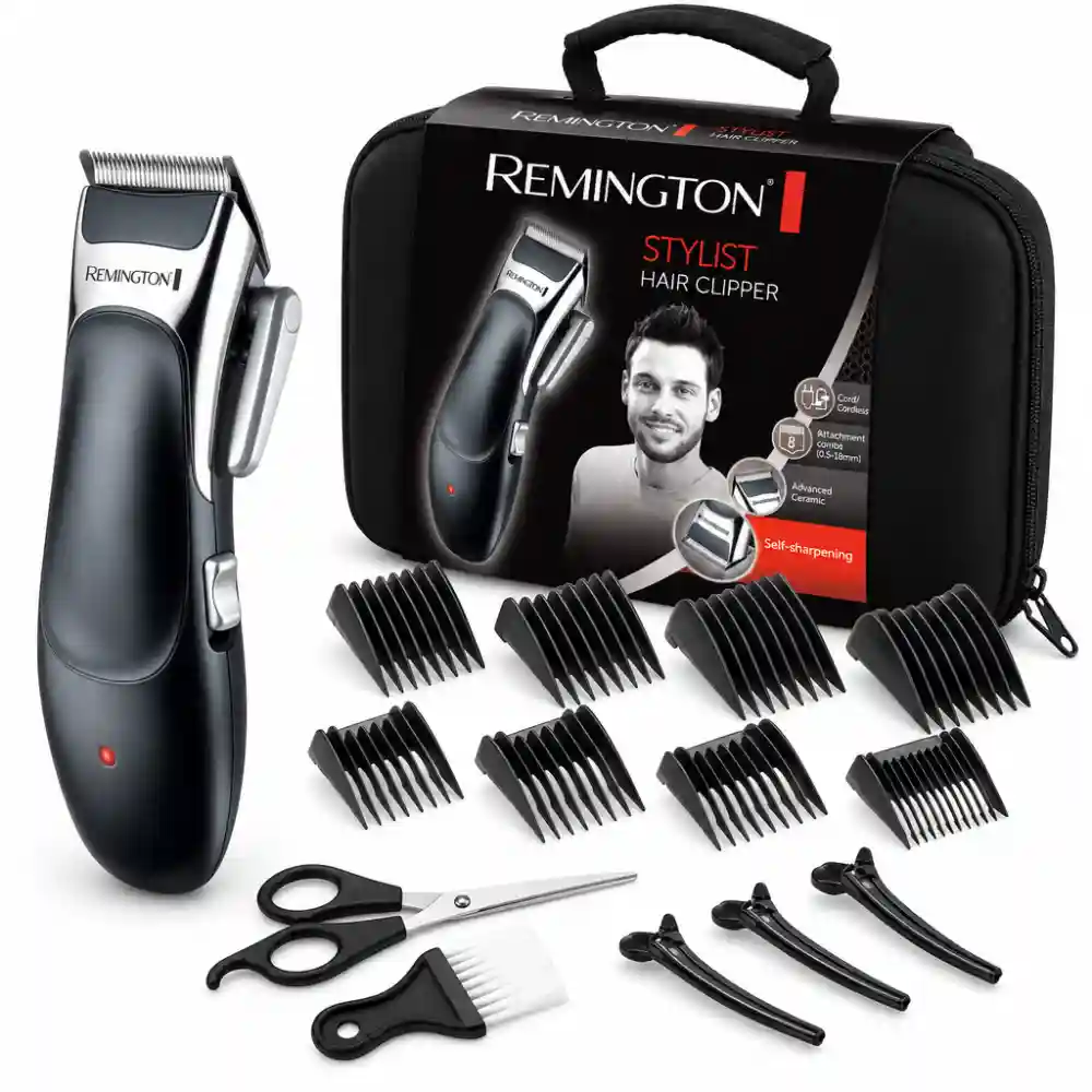 Remington Strižnik za Lase – Brezžični Strižnik s Keramičnimi Rezili