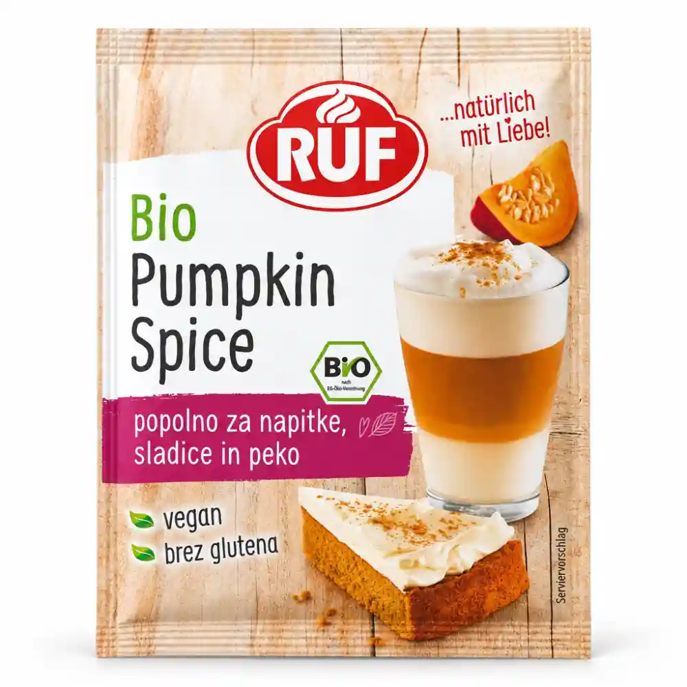 RUF bio Pumpkin Spice začimbna mešanica z bučo – 10 g
