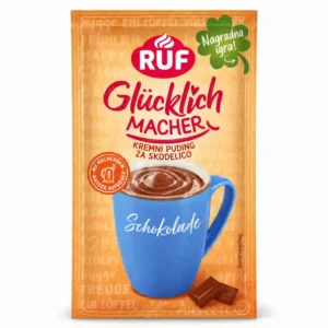 RUF Glücklichmacher čokoladni kremni puding za skodelico, 59 g