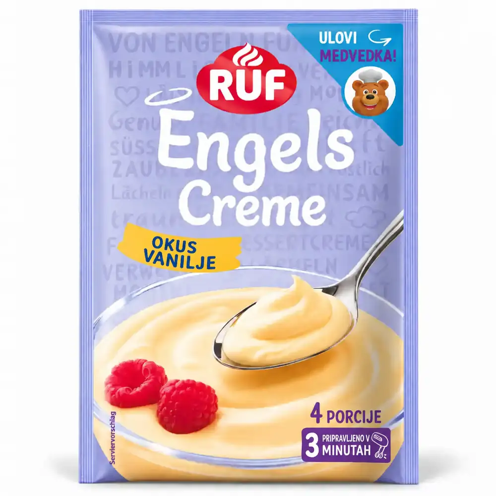 RUF Engels Creme vaniljeva desertna krema, 65 g