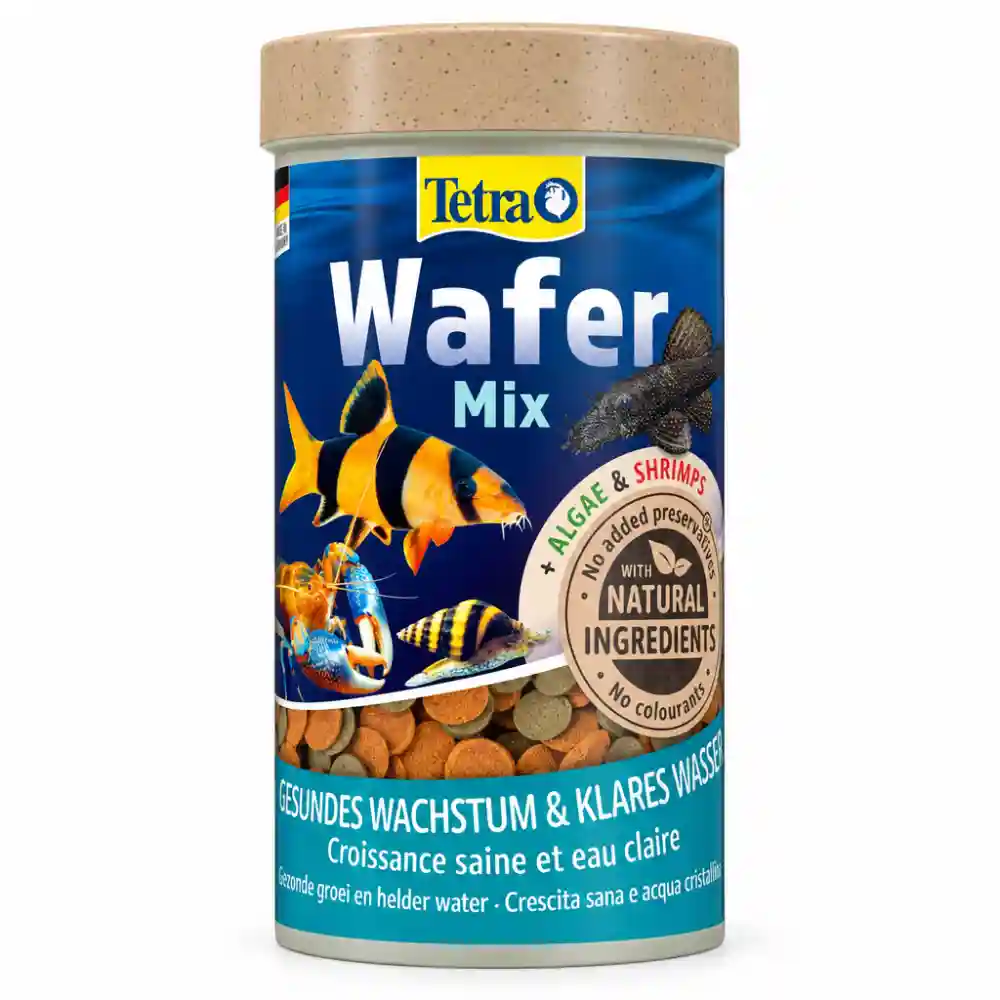 Tetra Wafer Mix, hrana za ribe na dnu in rake, 250 ml