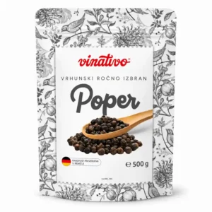 Vinativo črni poper v zrnu, 500 g