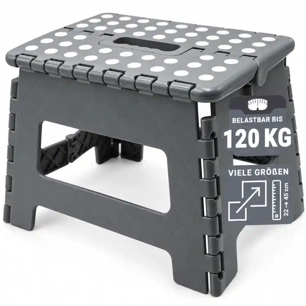 Zollner zložljiva pručka 22 cm – nosilnost do 120 kg